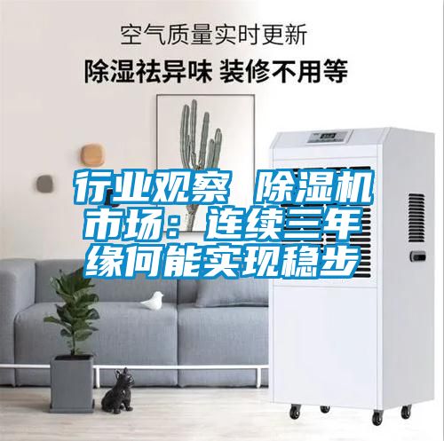 行業(yè)觀察 除濕機(jī)市場：連續(xù)三年緣何能實(shí)現(xiàn)穩(wěn)步