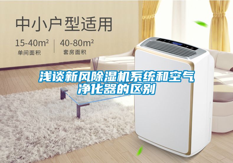 淺談新風(fēng)除濕機系統和空氣凈化器的區別