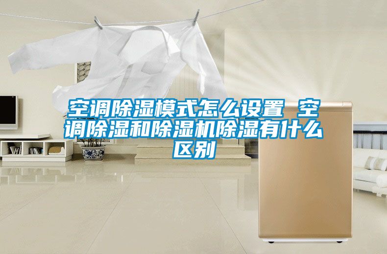 空調(diào)除濕模式怎么設(shè)置 空調(diào)除濕和除濕機(jī)除濕有什么區(qū)別