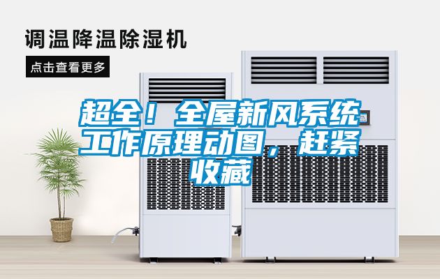 超全！全屋新風(fēng)系統工作原理動(dòng)圖，趕緊收藏