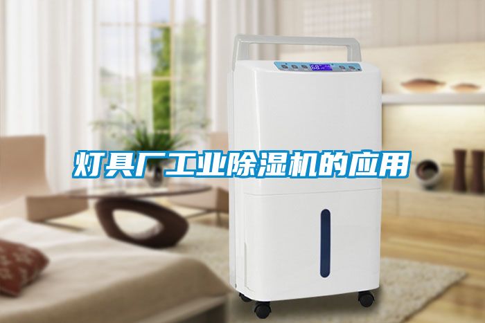燈具廠工業(yè)除濕機的應用