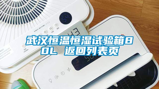 武漢恒溫恒濕試驗箱80L 返回列表頁(yè)