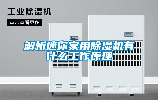 解析迷你家用除濕機(jī)有什么工作原理