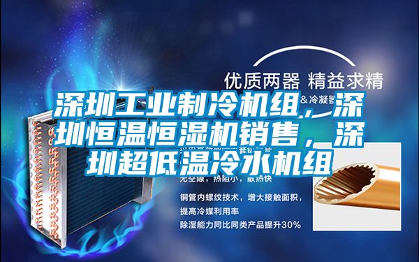 深圳工業(yè)制冷機組，深圳恒溫恒濕機銷(xiāo)售，深圳超低溫冷水機組