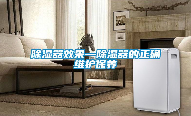 除濕器效果—除濕器的正確維護保養(yǎng)