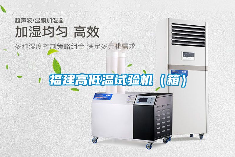 福建高低溫試驗機（箱）