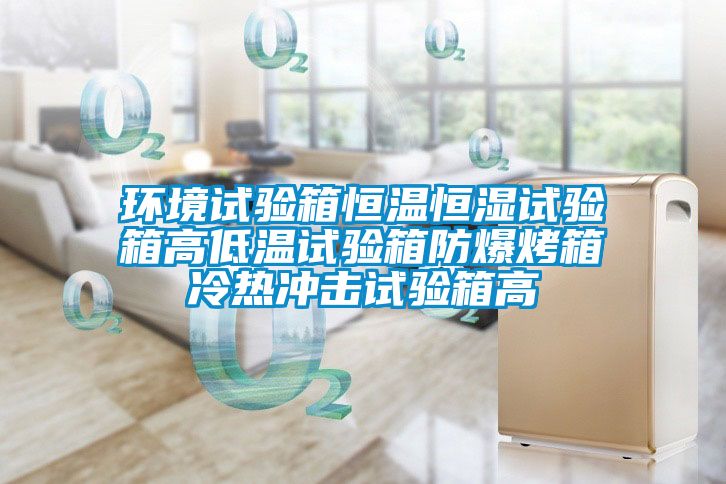 環(huán)境試驗箱恒溫恒濕試驗箱高低溫試驗箱防爆烤箱冷熱沖擊試驗箱高