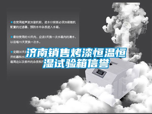 濟南銷(xiāo)售烤漆恒溫恒濕試驗箱信譽(yù)