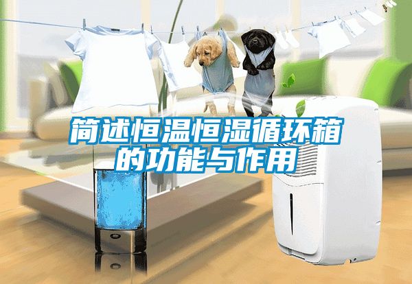 簡(jiǎn)述恒溫恒濕循環(huán)箱的功能與作用