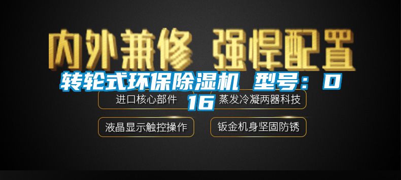 轉(zhuǎn)輪式環(huán)保除濕機(jī) 型號(hào)：D16