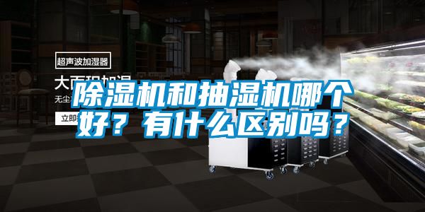 除濕機(jī)和抽濕機(jī)哪個(gè)好？有什么區(qū)別嗎？