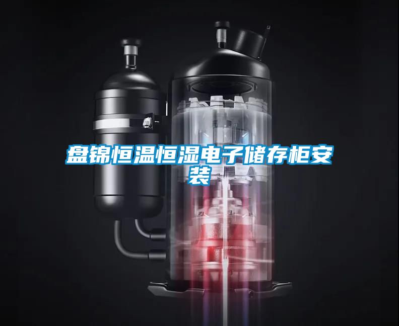 盤(pán)錦恒溫恒濕電子儲存柜安裝