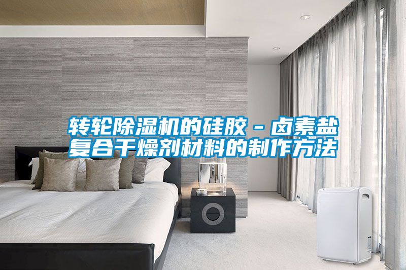 轉(zhuǎn)輪除濕機(jī)的硅膠－鹵素鹽復(fù)合干燥劑材料的制作方法