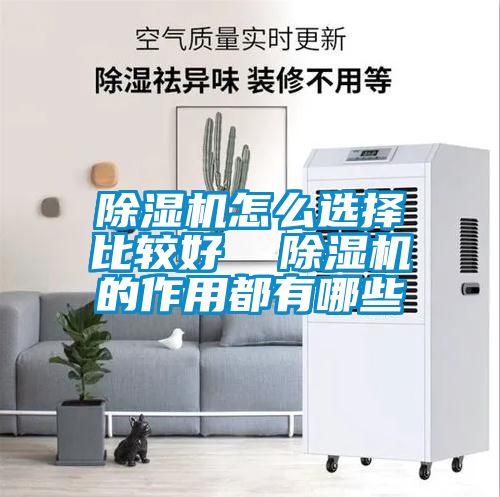 除濕機(jī)怎么選擇比較好  除濕機(jī)的作用都有哪些