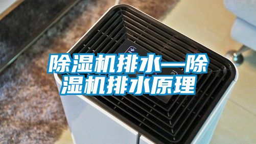 除濕機(jī)排水—除濕機(jī)排水原理