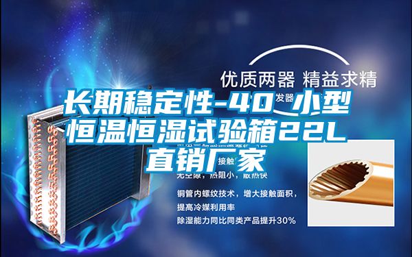 長(zhǎng)期穩(wěn)定性-40℃小型恒溫恒濕試驗(yàn)箱22L直銷(xiāo)廠家