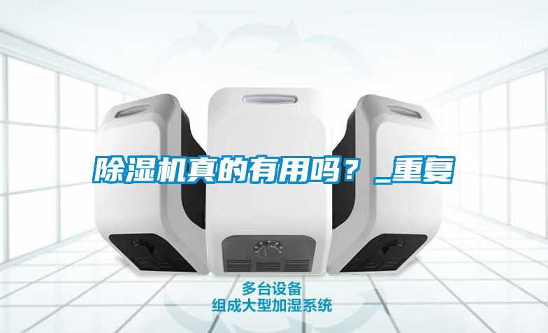 除濕機真的有用嗎？_重復