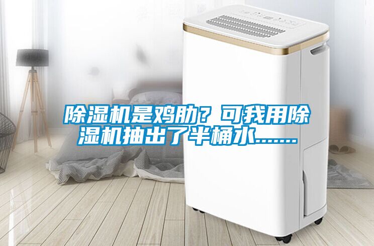 除濕機(jī)是雞肋？可我用除濕機(jī)抽出了半桶水.......