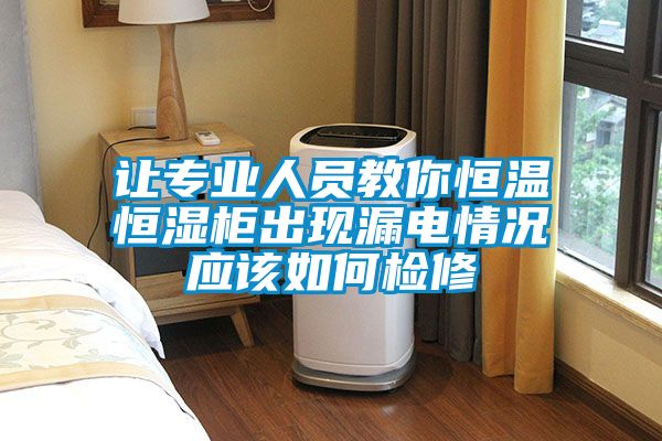 讓專(zhuān)業(yè)人員教你恒溫恒濕柜出現漏電情況應該如何檢修