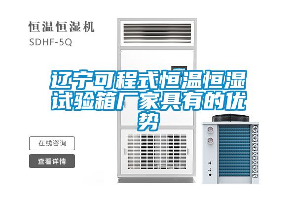 遼寧可程式恒溫恒濕試驗箱廠(chǎng)家具有的優(yōu)勢