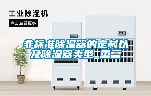 非標(biāo)準(zhǔn)除濕器的定制以及除濕器類型_重復(fù)