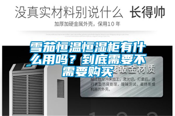 雪茄恒溫恒濕柜有什么用嗎？到底需要不需要購買