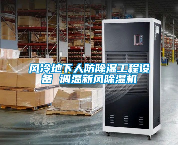 風(fēng)冷地下人防除濕工程設備 調溫新風(fēng)除濕機