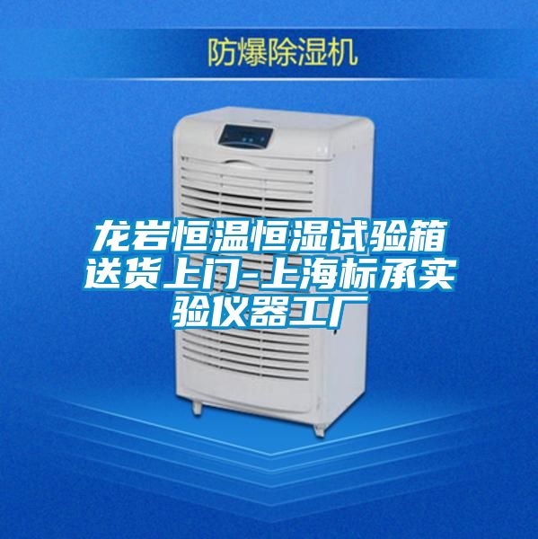 龍巖恒溫恒濕試驗箱送貨上門-上海標(biāo)承實驗儀器工廠