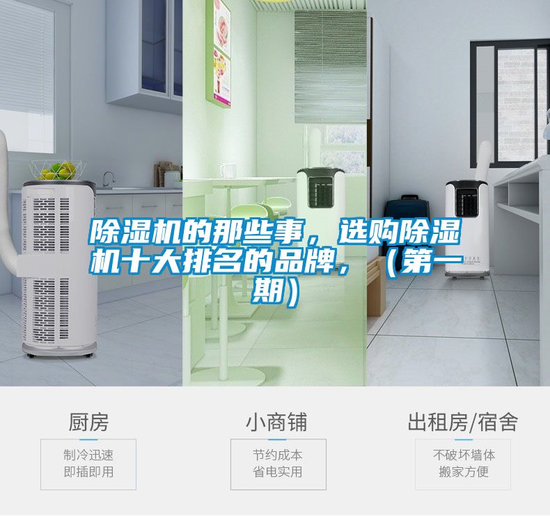 除濕機的那些事，選購除濕機十大排名的品牌，（第一期）