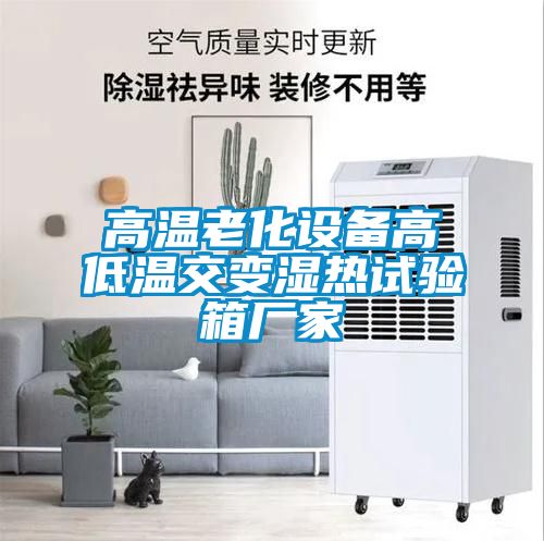 高溫老化設備高低溫交變濕熱試驗箱廠(chǎng)家