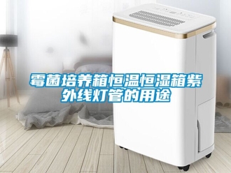 知識百科霉菌培養(yǎng)箱恒溫恒濕箱紫外線燈管的用途