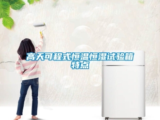 知識百科高天可程式恒溫恒濕試驗箱特點