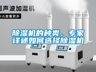 企業(yè)新聞除濕機(jī)的種類，專家詳述如何選擇除濕機(jī)