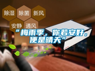 常見問題“梅雨季，你若安好，便是晴天”