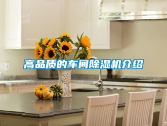企業(yè)新聞高品質(zhì)的車(chē)間除濕機(jī)介紹