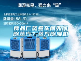 企業(yè)新聞食品廠蒸煮車間如何除蒸汽？蒸汽除濕機(jī)