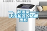 一、除濕量——決定機器的適用面積