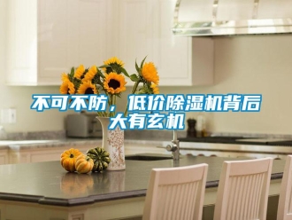 常見(jiàn)問(wèn)題不可不防，低價(jià)除濕機(jī)背后大有玄機(jī)