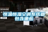 恒溫恒濕空調系統都包含哪些