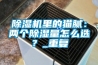 除濕機里的貓膩：兩個(gè)除濕量怎么選？_重復