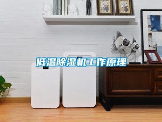 企業(yè)新聞低溫除濕機(jī)工作原理