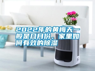 常見問題2022年的黃梅天一般是幾月份，家里如何有效的除濕