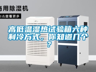 常見問題高低溫濕熱試驗箱六種制冷方式，你知道幾個？