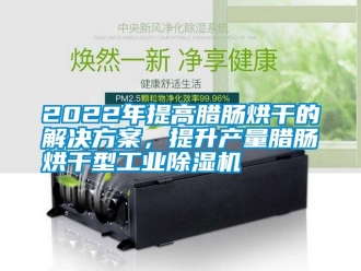 常見問題2022年提高臘腸烘干的解決方案，提升產(chǎn)量臘腸烘干型工業(yè)除濕機(jī)