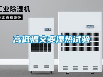 常見問題高低溫交變濕熱試驗