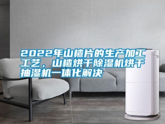 常見問題2022年山楂片的生產(chǎn)加工工藝，山楂烘干除濕機(jī)烘干抽濕機(jī)一體化解決