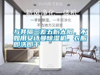 企業(yè)新聞與其隔三差五盼太陽，不如用安詩曼除濕機，衣服即洗即干