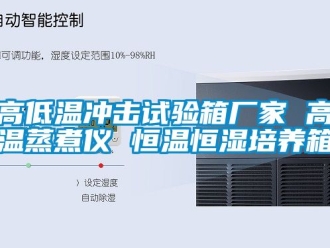 知識百科高低溫沖擊試驗箱廠家 高溫蒸煮儀 恒溫恒濕培養(yǎng)箱