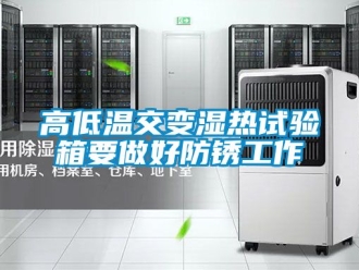 常見(jiàn)問(wèn)題高低溫交變濕熱試驗(yàn)箱要做好防銹工作